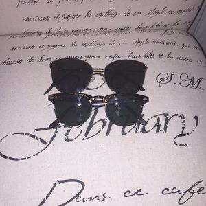Two pairs sunglasses! Originally from Amazon!